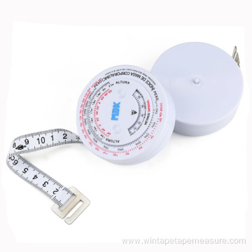 Spanish Medical Calculator body Bmi Tape Measure